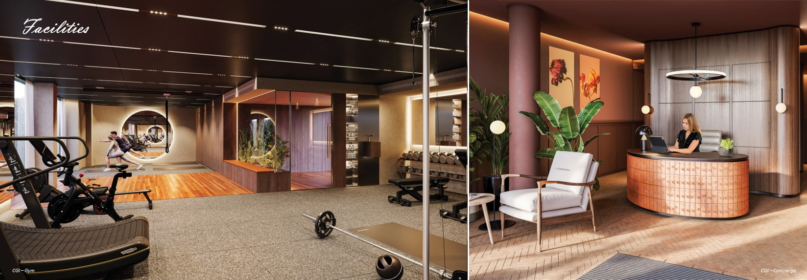 Banner reception and gym banner 5