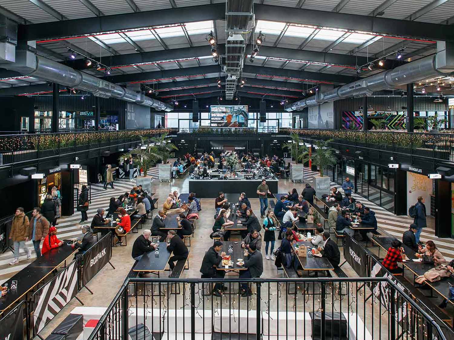Gallery BOXPARK Wembley Food Court