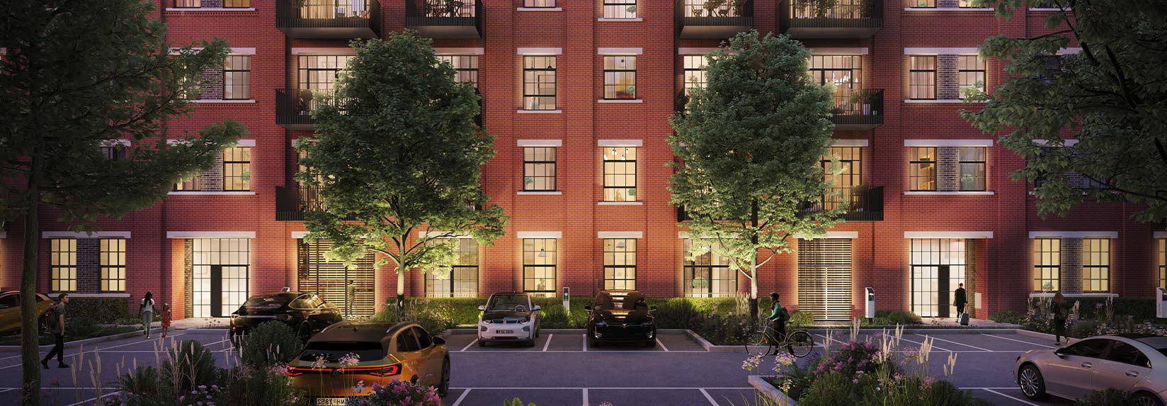 hayes village exterior banner 5