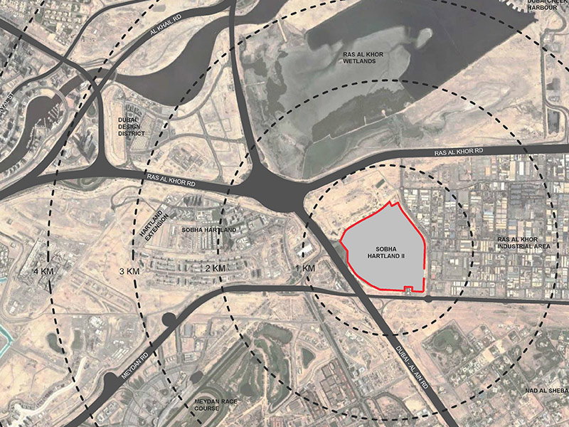 Apartments and villas in MBR City, Dubai