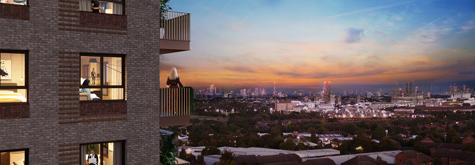 Royal Gateway exterior banner 3