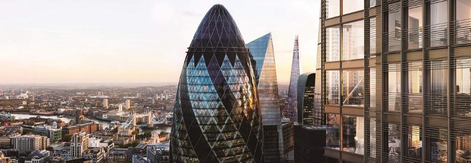 One Bishopsgate Plaza exterior banner 1