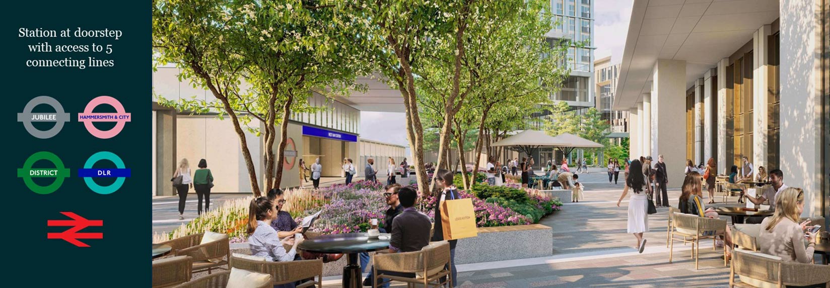 TwelveTrees Park exterior banner 2