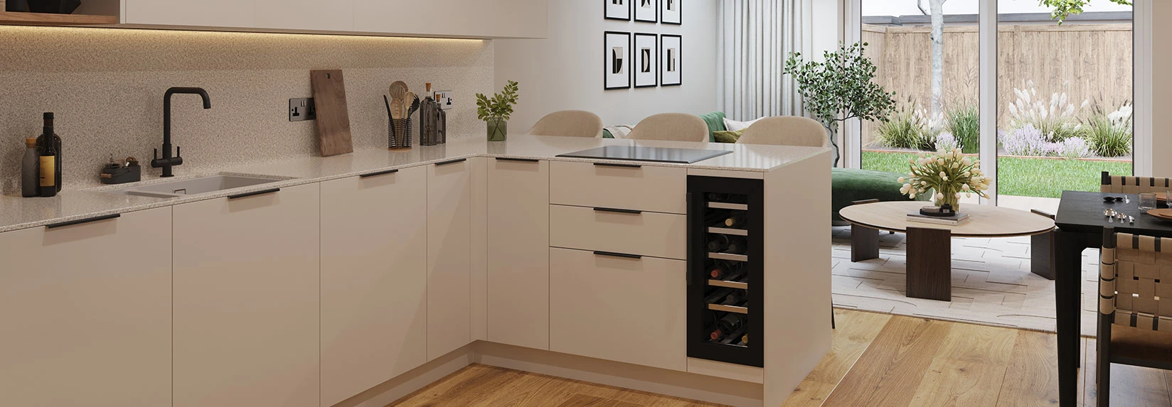 Banner 	LSQ exterior kitchen image