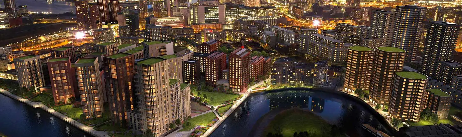 Heron Wharf exterior banner 1