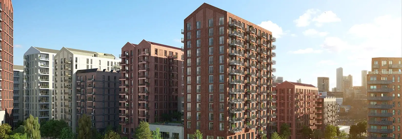 Heron Wharf exterior banner 2