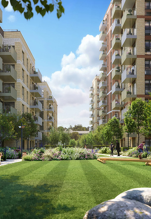Sutton Garden Square, Sutton, SM1