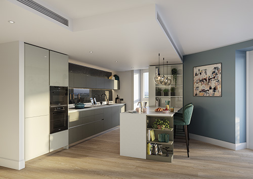 Gallery Contemporary Kitchen