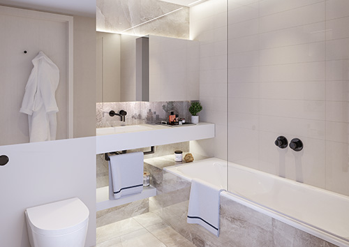 Gallery Well Furnished Bathrooms