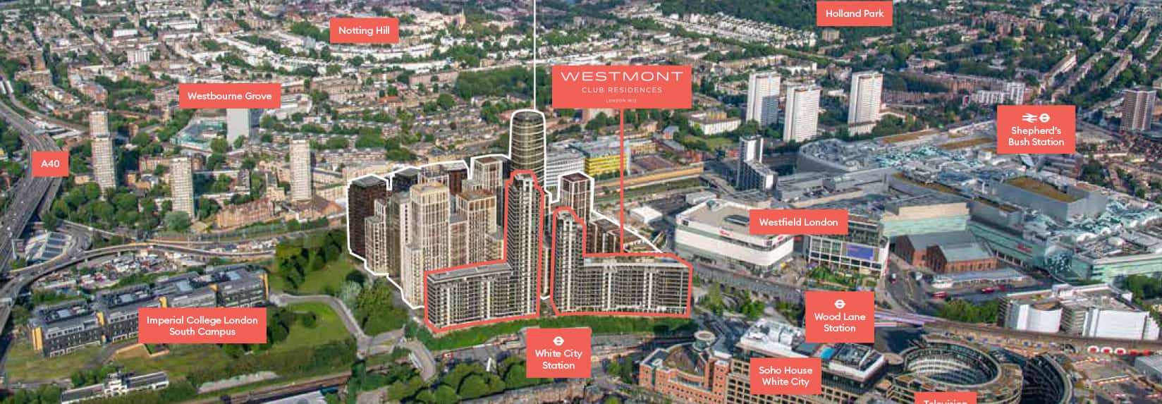New Development for Sale White City Living , Westmont Club Residences, W12