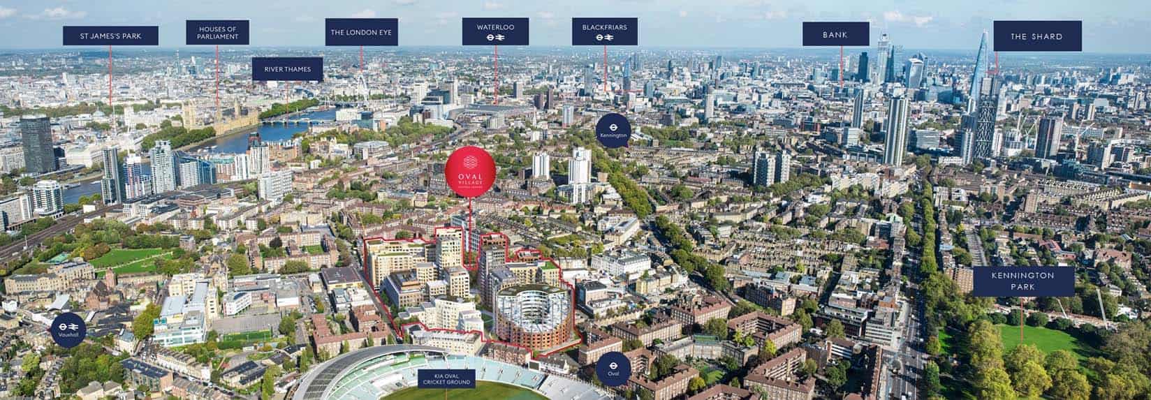 Oval Village, London, SE11 London Properties to Invest