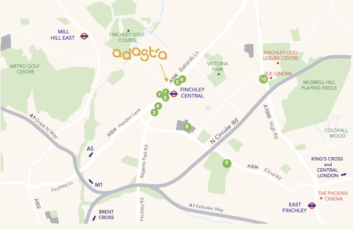 New Homes for Sale in Finchley Central, North London N3 Benham