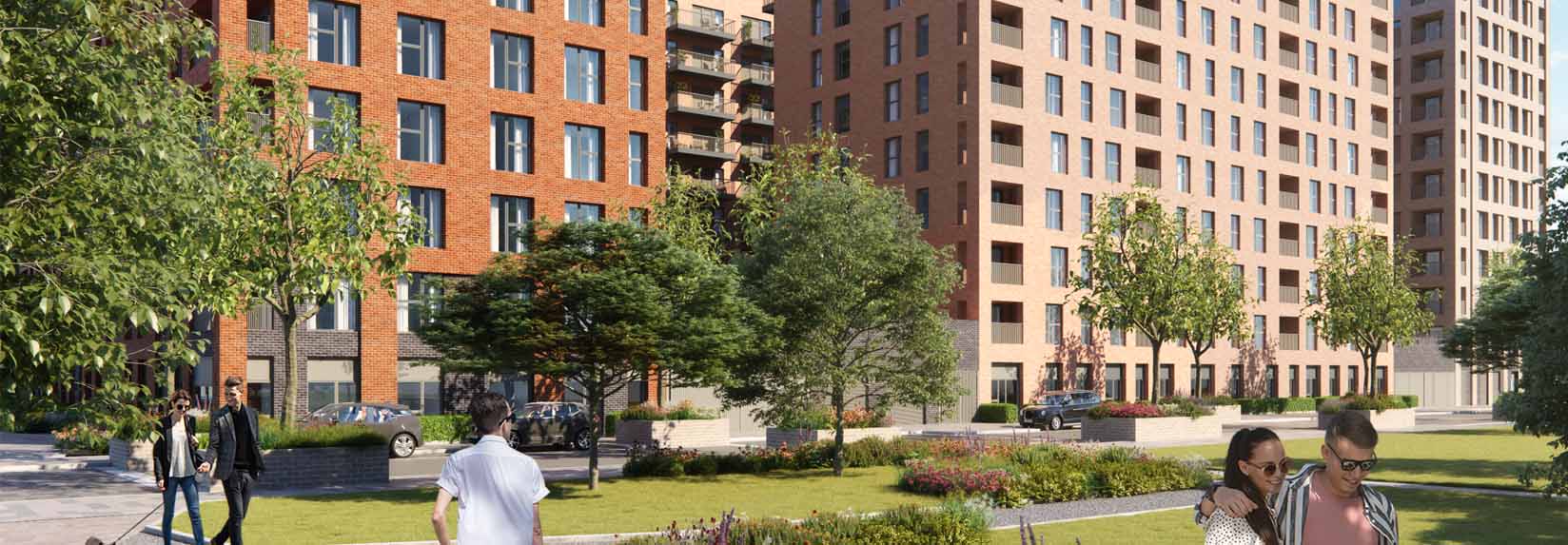 Colindale Gardens banner 2