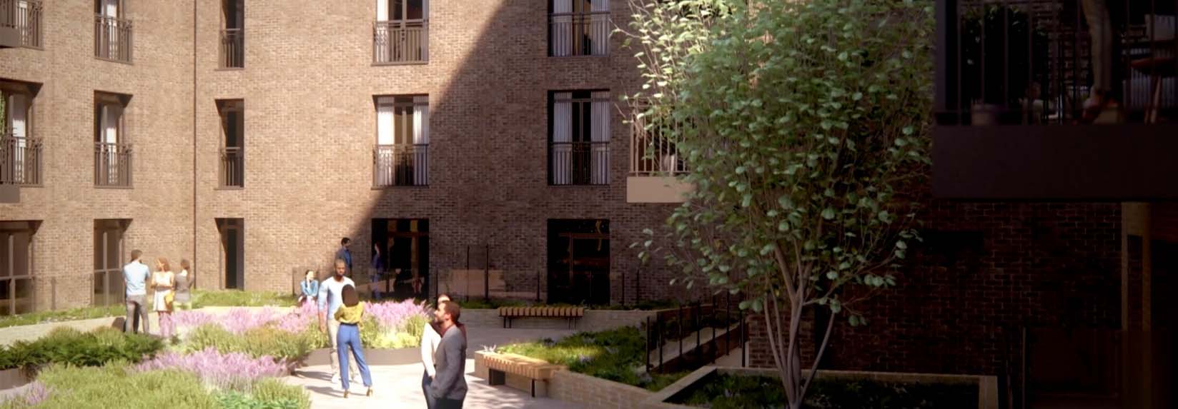 Colindale Gardens banner 3