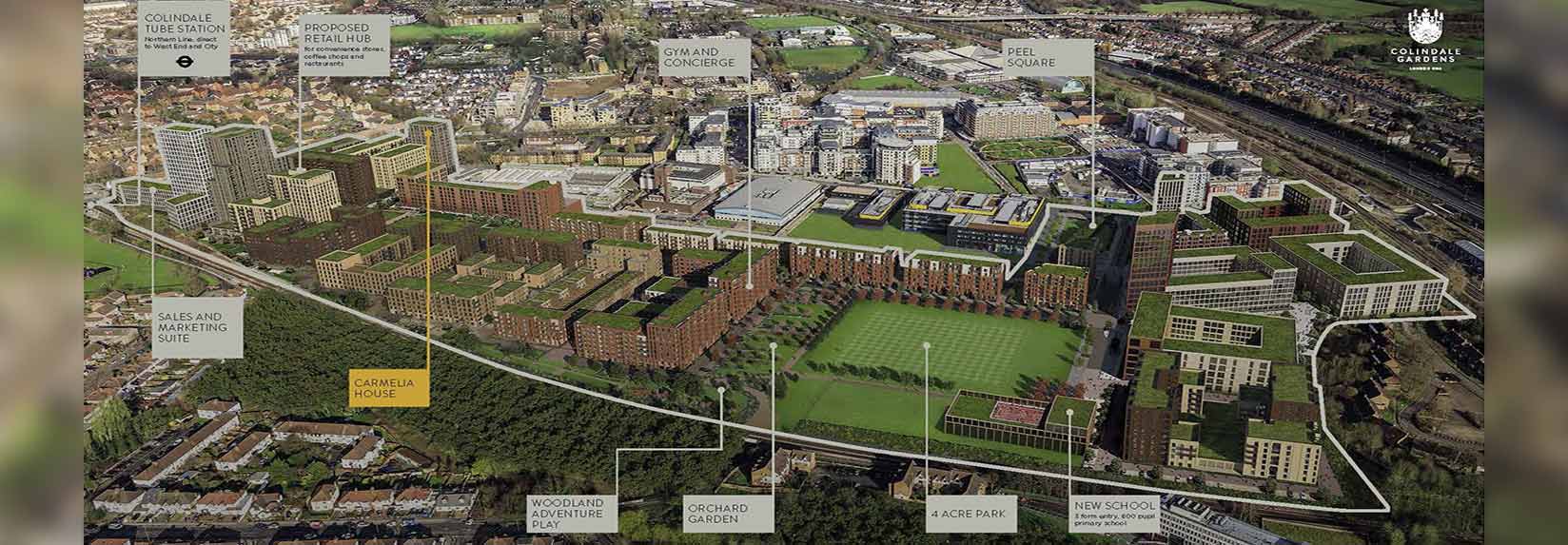 Colindale Gardens banner 3a