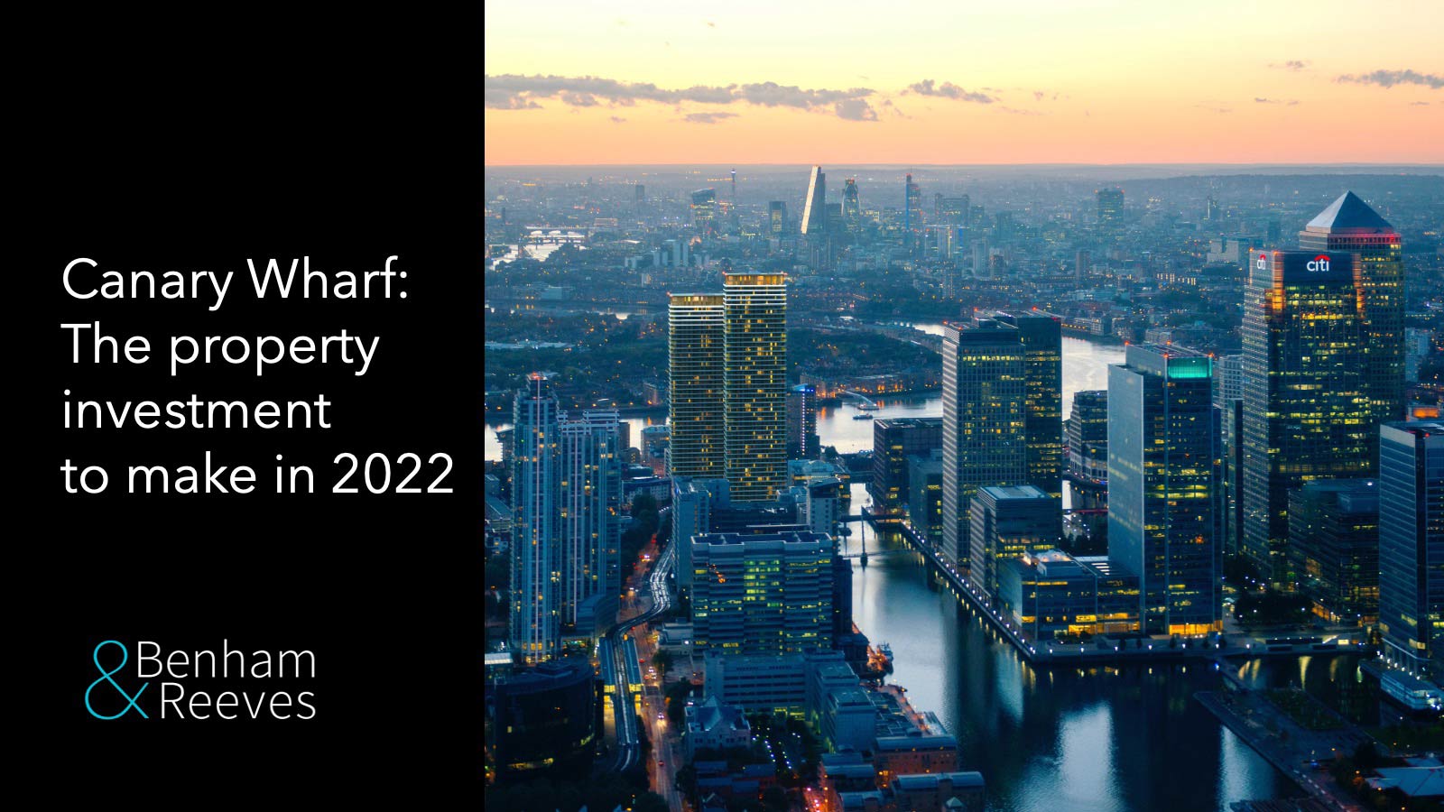 Canary Wharf is a hot property investment for 2022