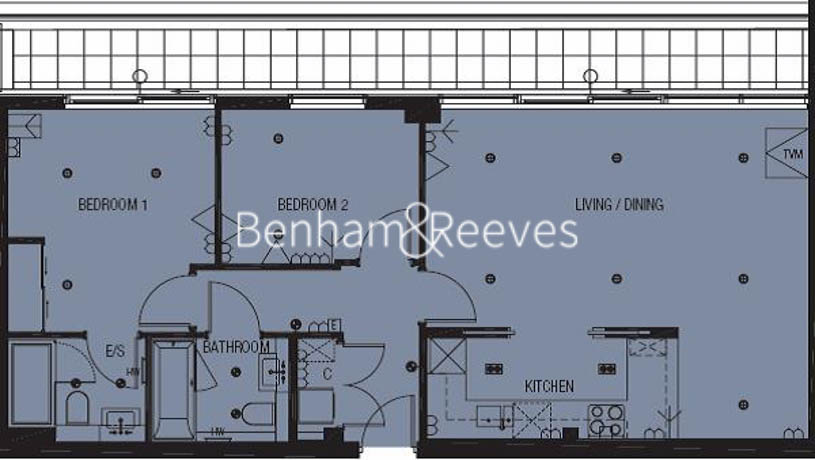 2  bedrooms flat to rent in Longfield Avenue, Ealing, W5-Floorplan
