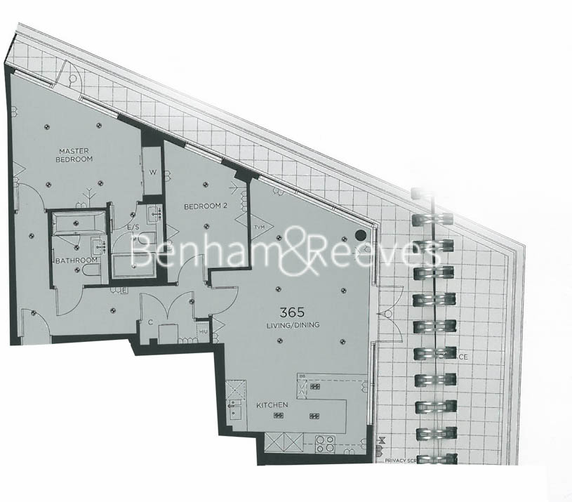 2  bedrooms flat to rent in Longfield Avenue, Ealing, W5-Floorplan
