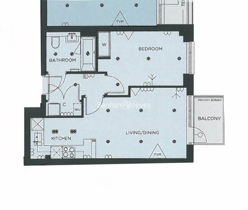 1 bedroom flat to rent in Longfield Avenue, Ealing, W5-Floorplan