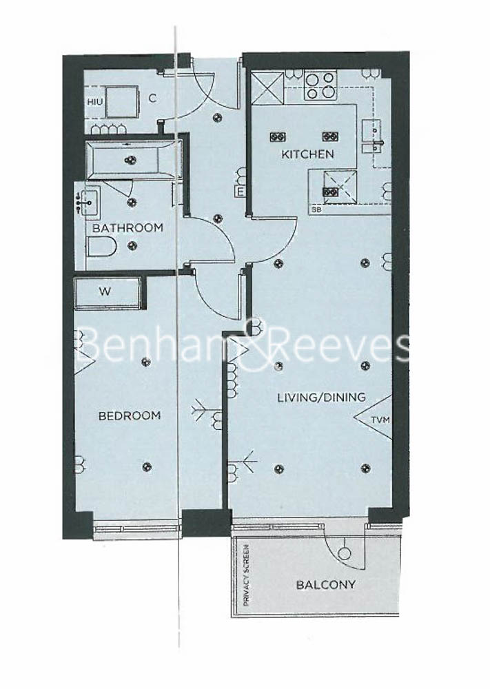 1 bedroom flat to rent in Longfield Avenue, Ealing, W5-Floorplan