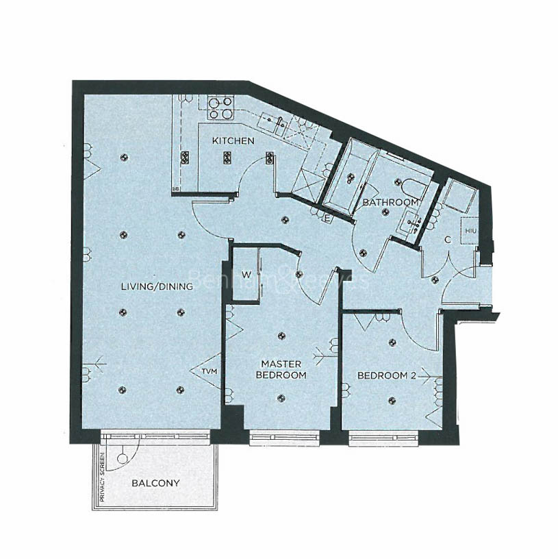2 bedrooms  for sale in Longfield Avenue, Ealing, W5-Floorplan