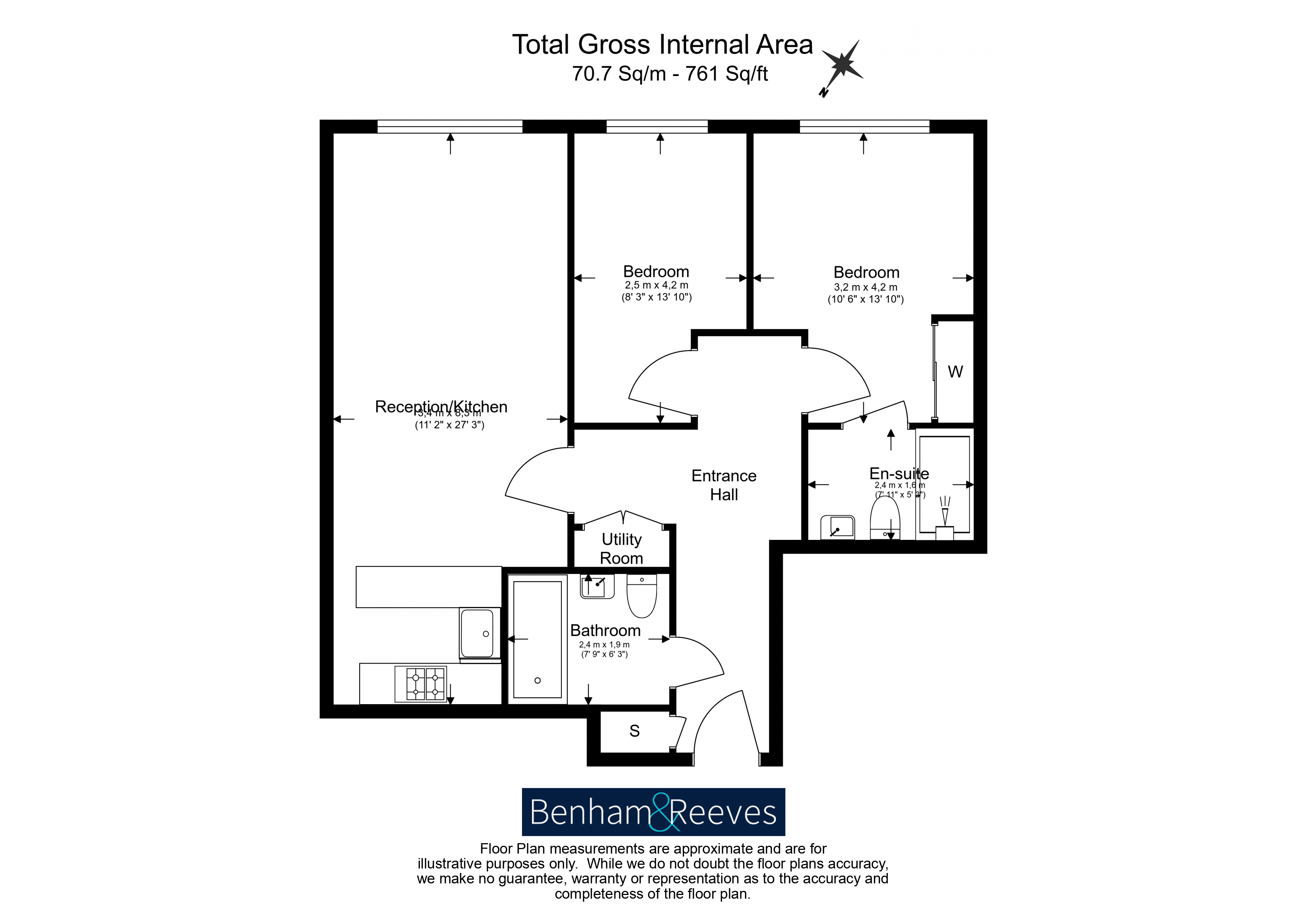 2  bedrooms flat to rent in Longfield Avenue, Ealing, W5-Floorplan