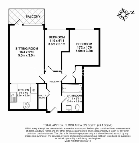 2 bedrooms flat to rent in Dickens Yard, Ealing, W5-Floorplan
