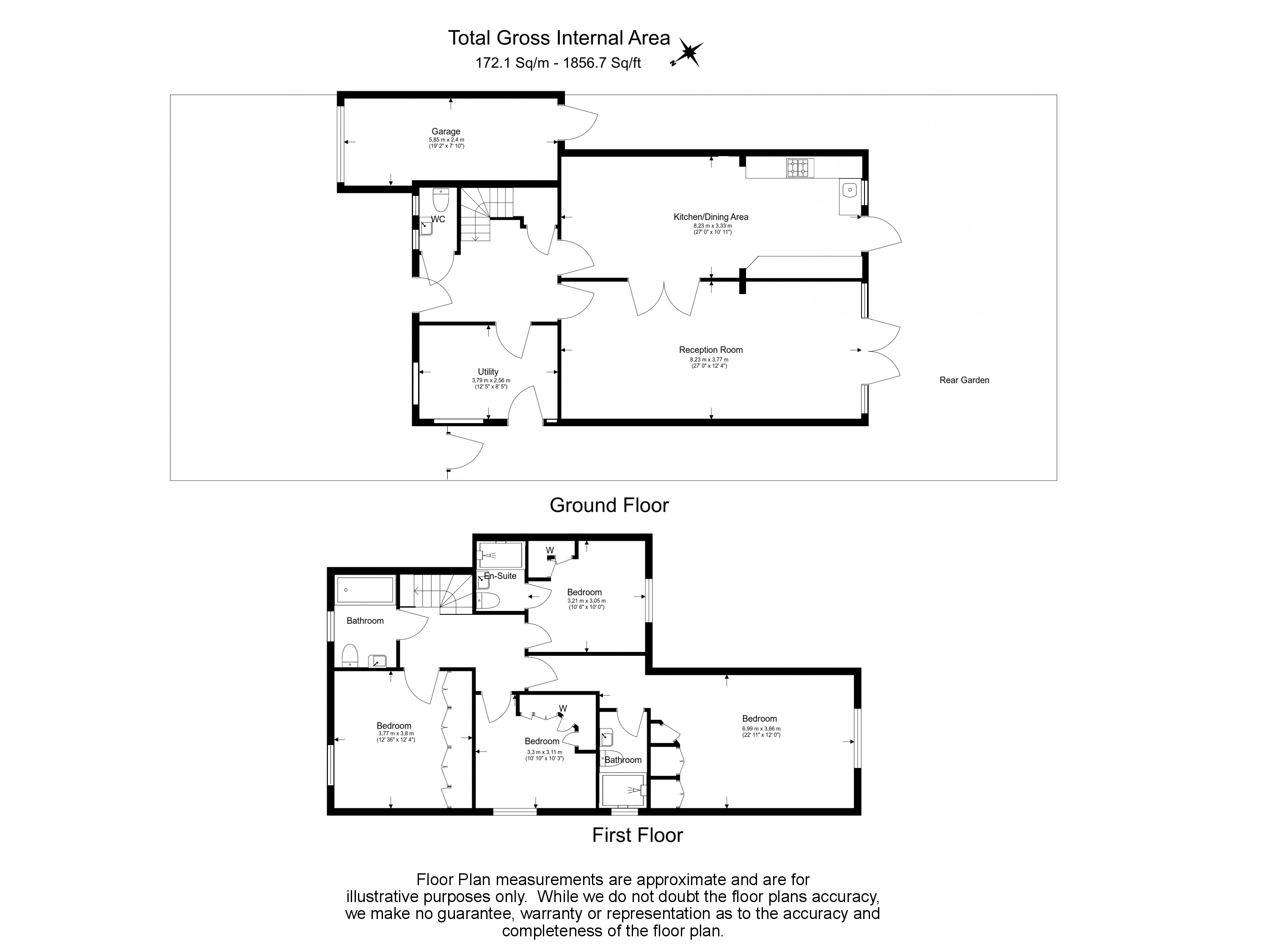 4  bedrooms flat to rent in East Close, Ealing, W5-Floorplan