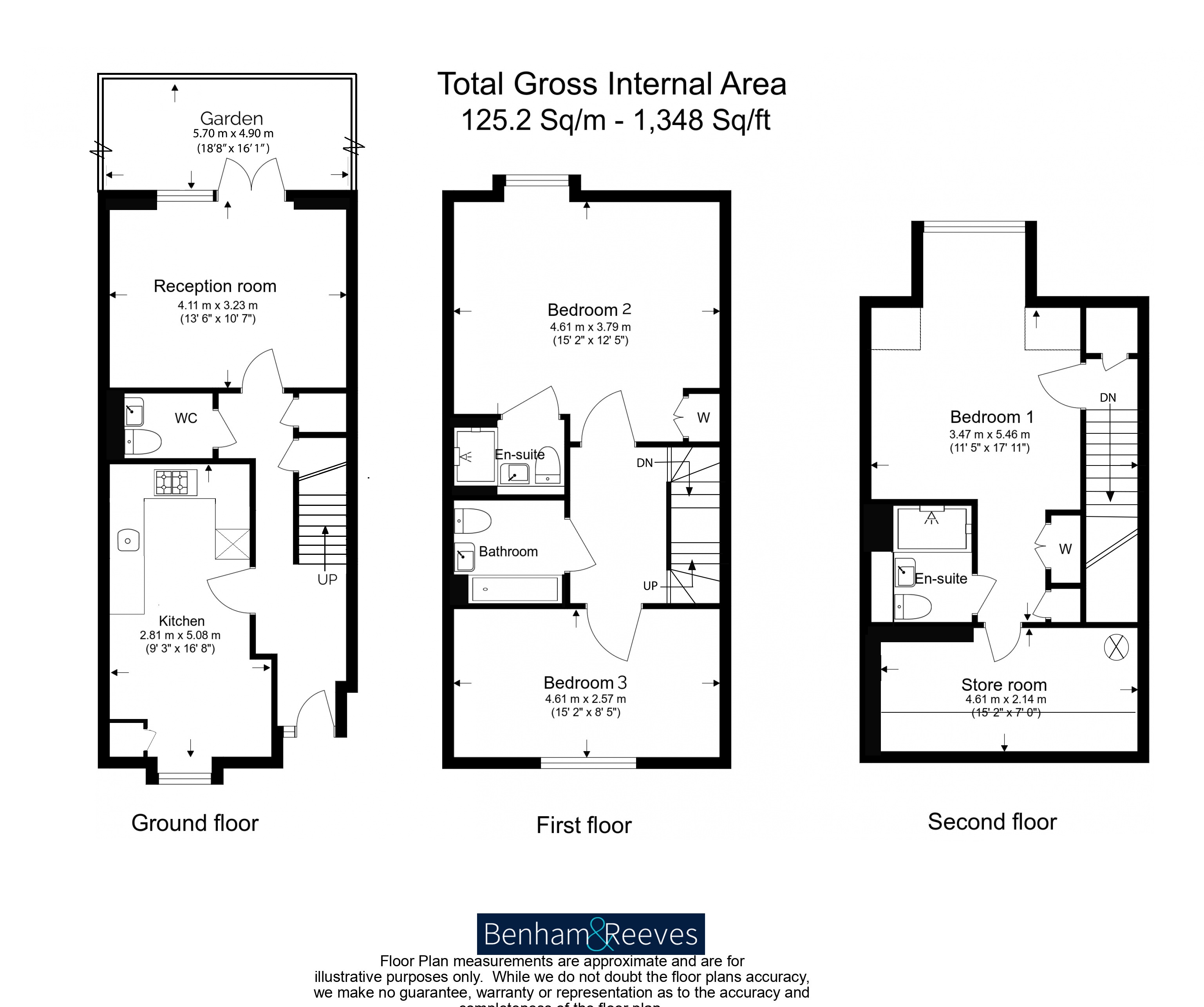 3  bedrooms house to rent in Felix Road, Ealing, W13-Floorplan