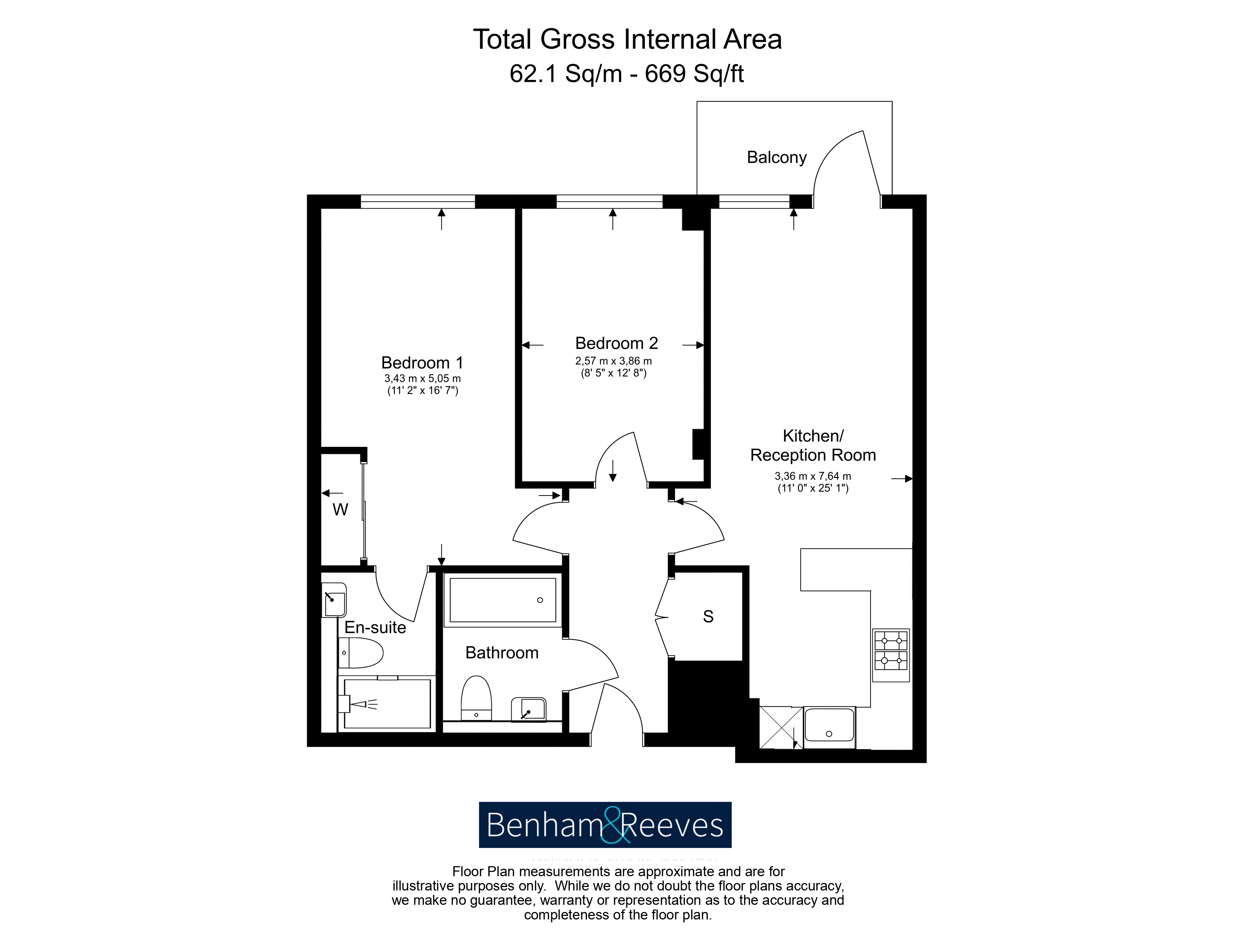 2  bedrooms flat to rent in Longfield Avenue, Ealing W5-Floorplan