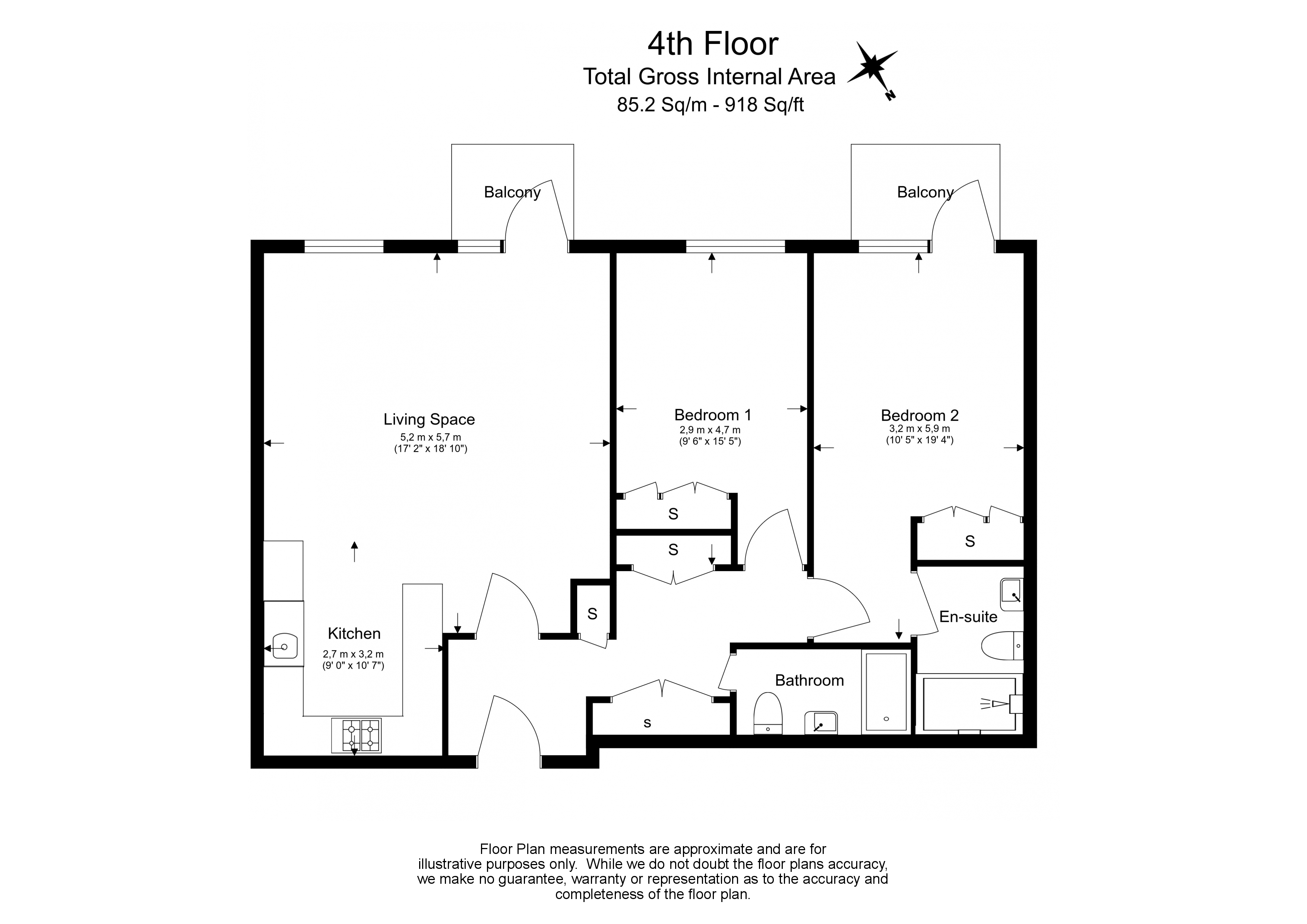 2 bedrooms flat to rent in Staniforth Court, Tierney Lane, W6-Floorplan