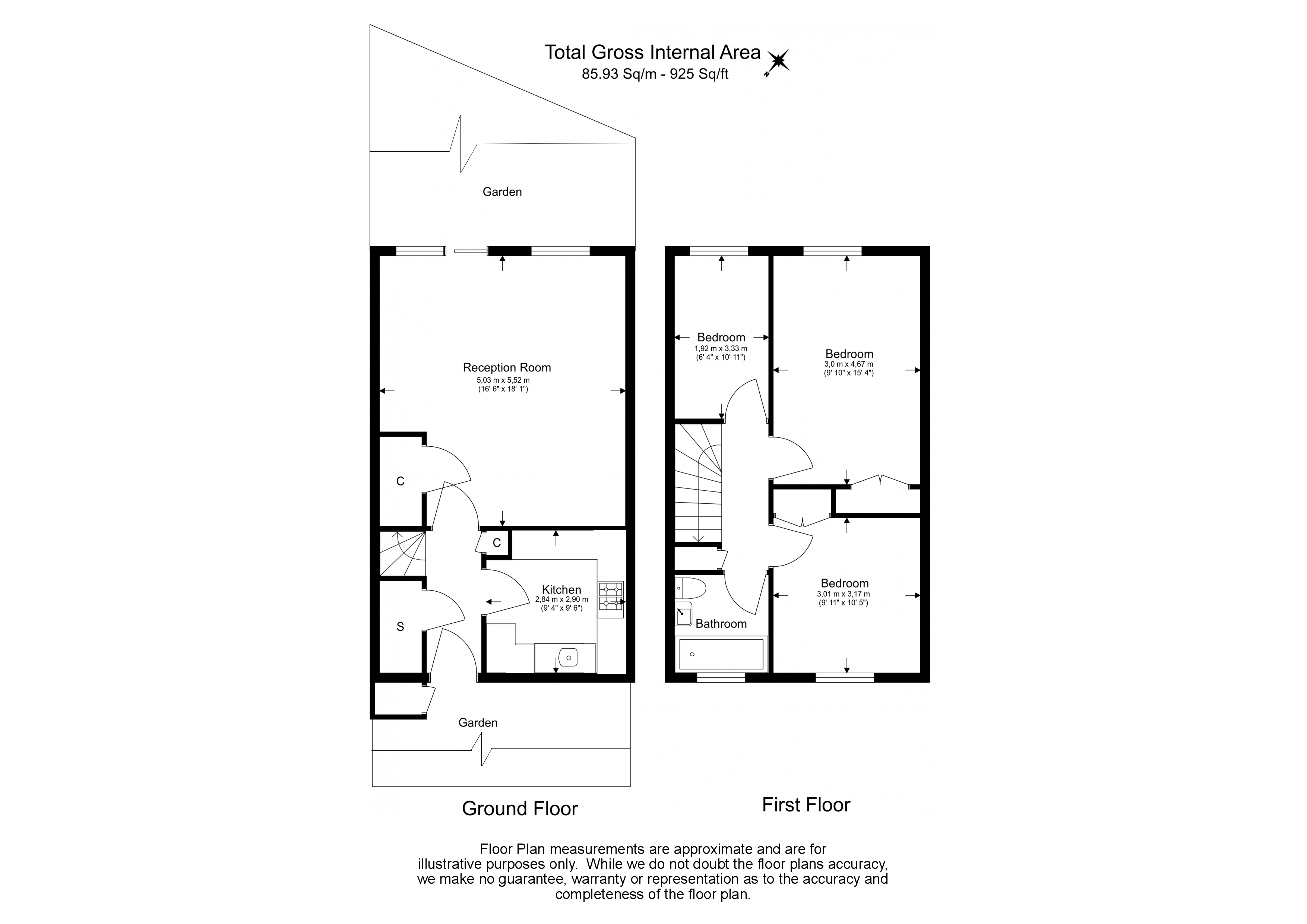 3 bedrooms flat to rent in Langham place, Hammersmith, W4-Floorplan