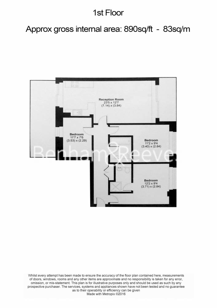 2  bedrooms flat to rent in Westland Place, Old Street, N1-Floorplan