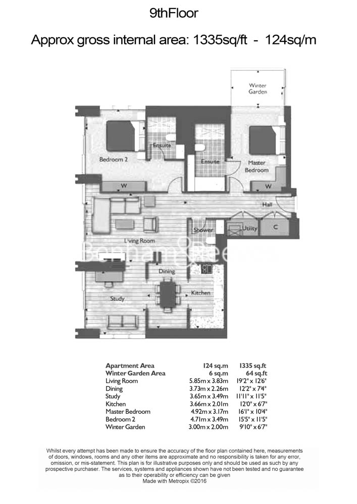 3 bedrooms flat to rent in Alie Street, Aldgate East, E1-Floorplan