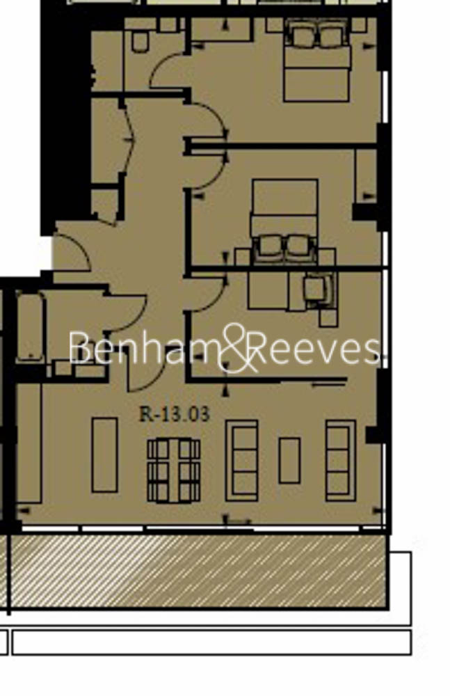 3 bedrooms flat to rent in Rosemary Building, Royal Mint Gardens, E1-Floorplan