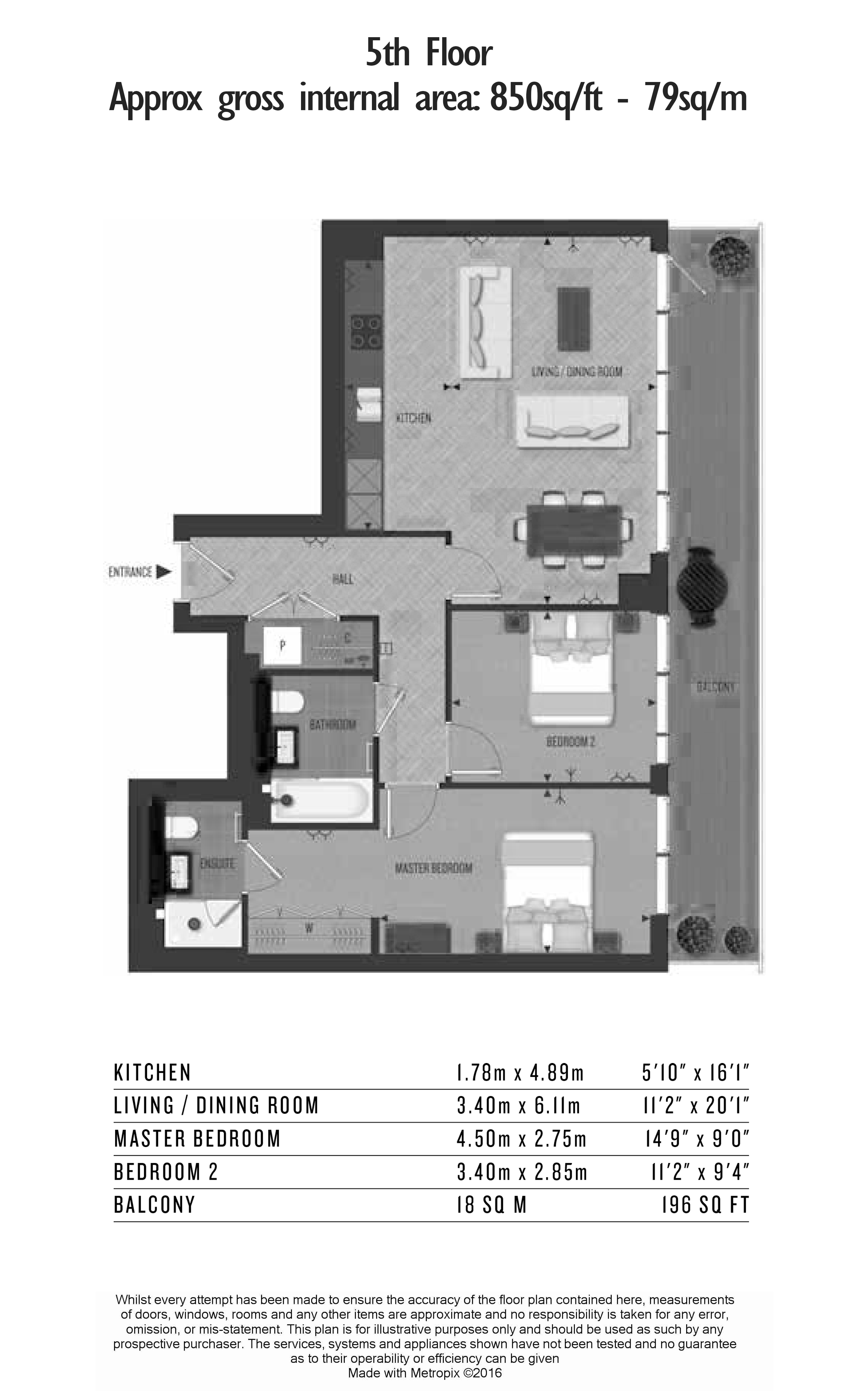 2 bedrooms flat to rent in Merino Gardens, Wapping, E1W-Floorplan