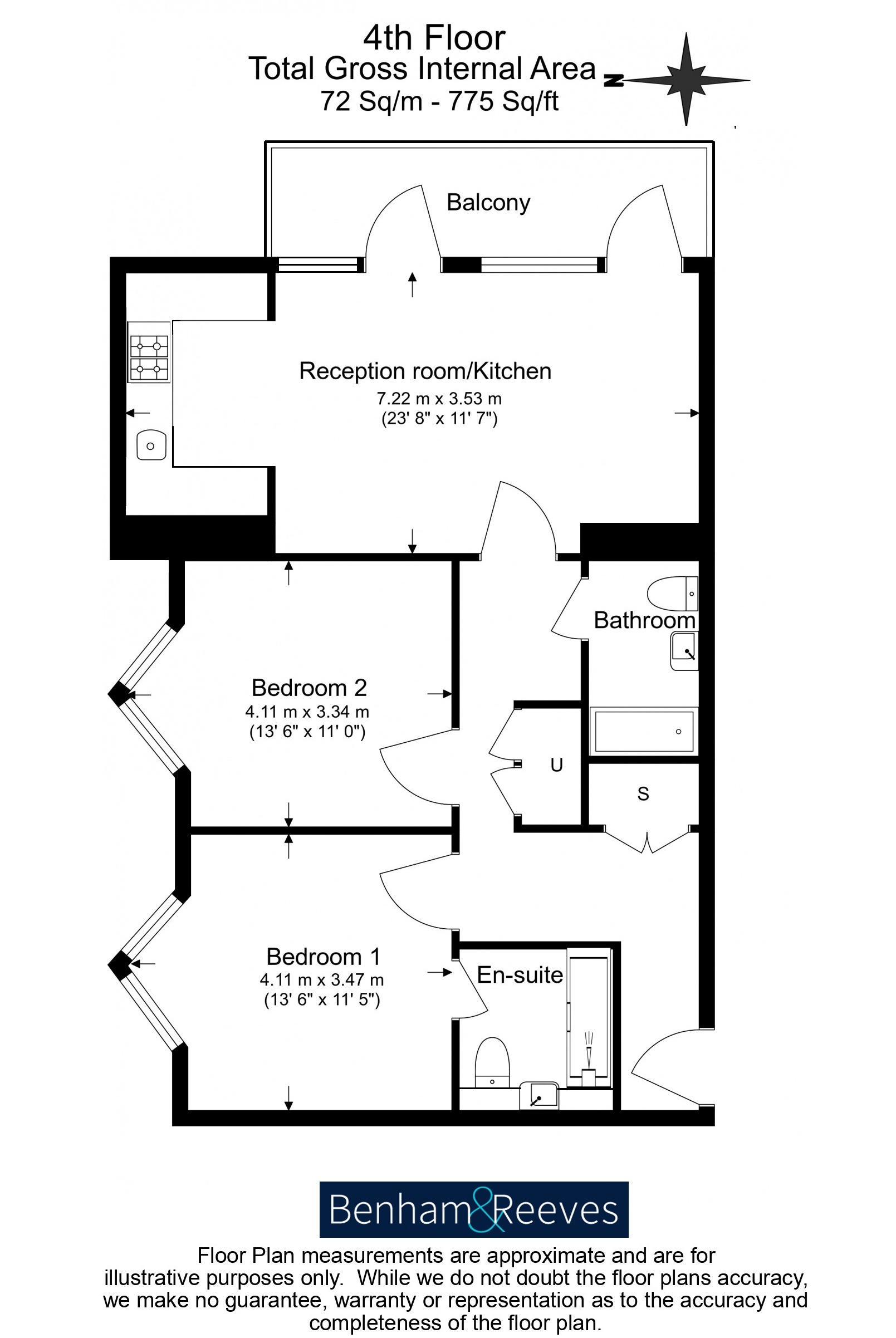 2  bedrooms flat to rent in Millbank Quarter, Westminster, SW1P-Floorplan