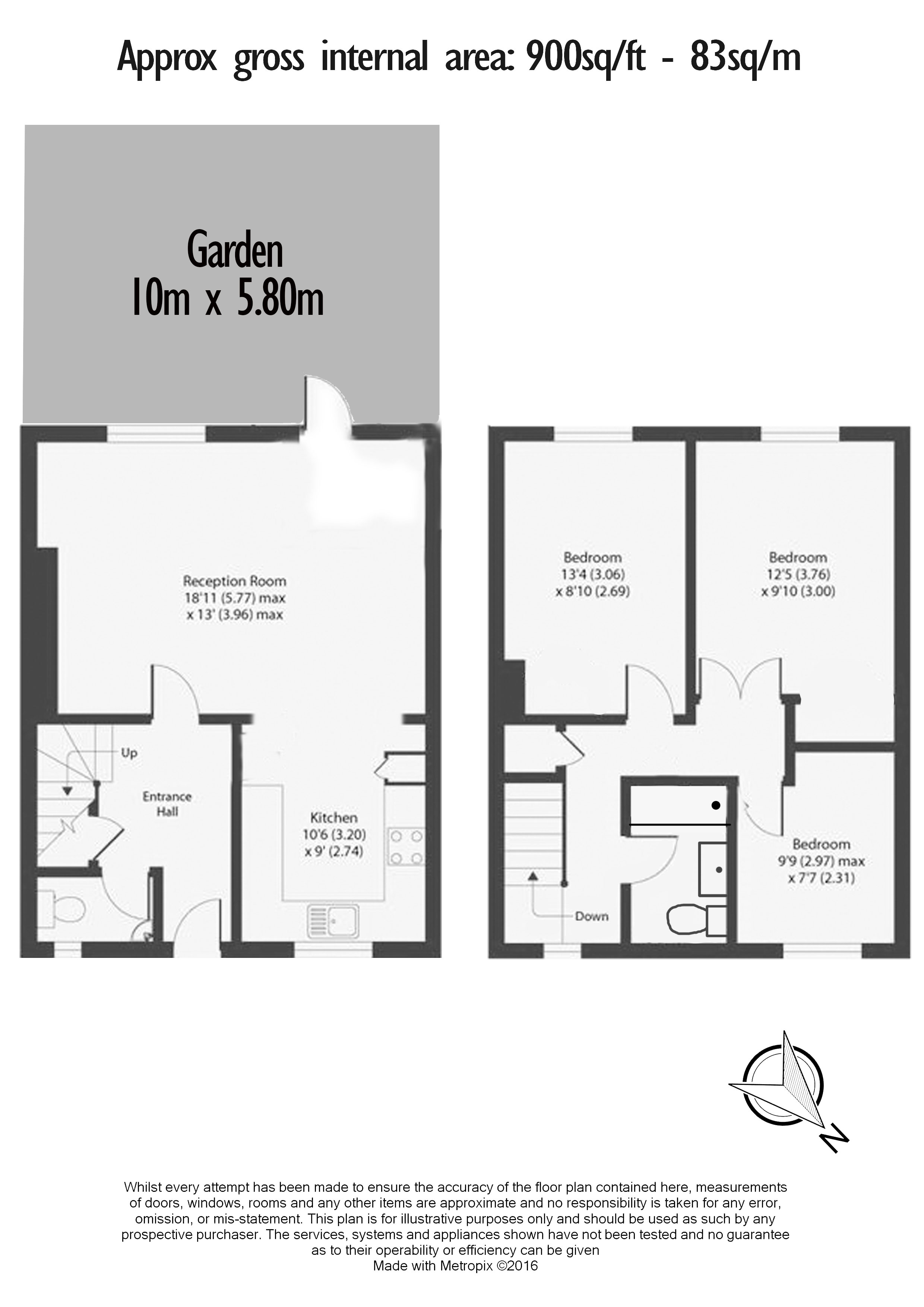 3 bedroom(s) flat to rent in Charlbert street, St john wood, NW8-Floorplan