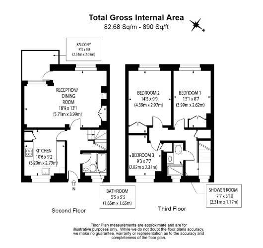 3 bedrooms flat to rent in Barrow Hill Estate, Charlbert Street, NW8-Floorplan