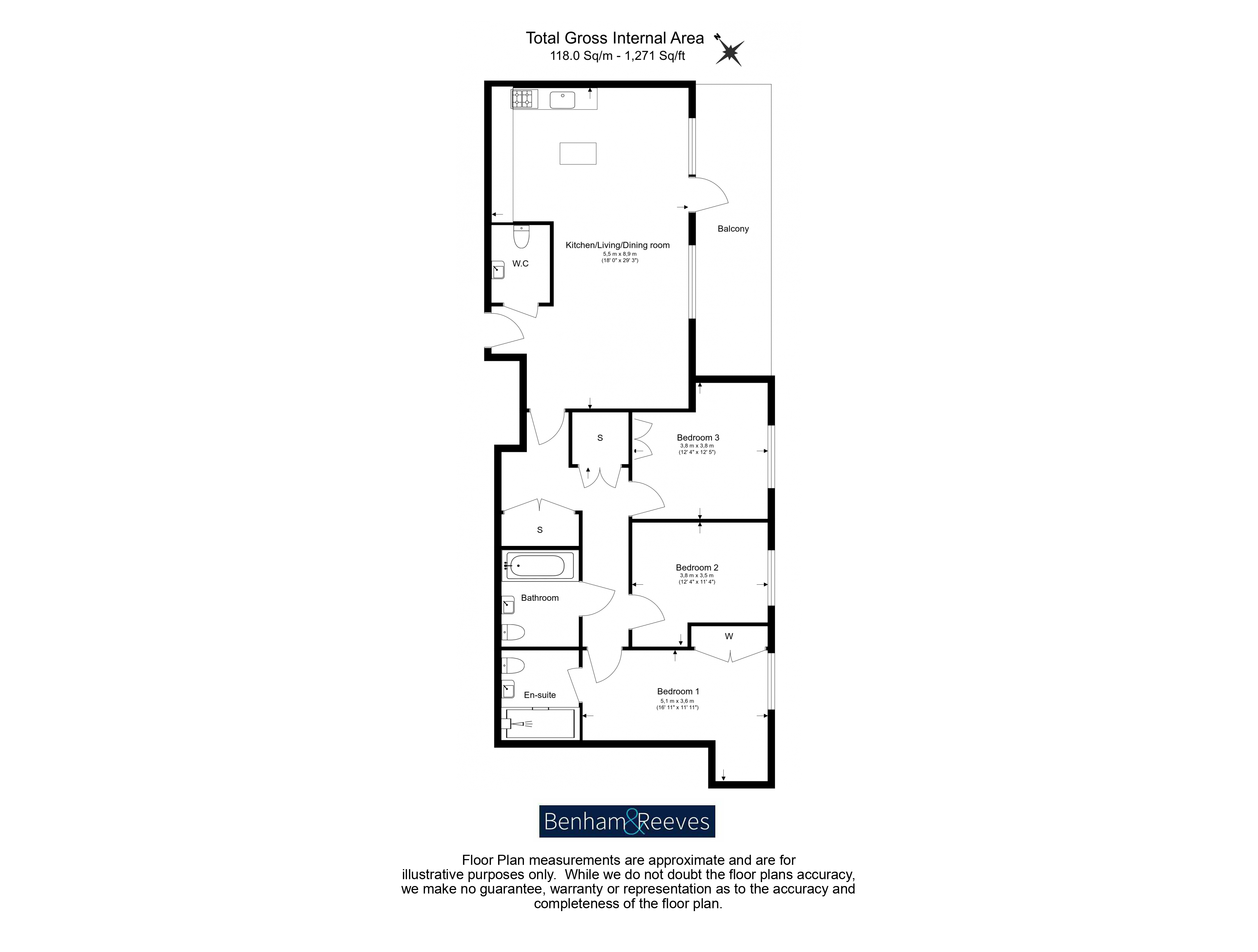 3  bedrooms flat to rent in New brent cross town , NW2-Floorplan