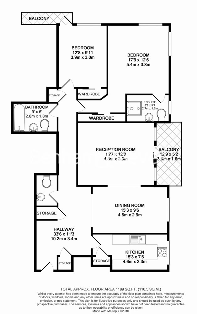 2 bedrooms flat to rent in Ennismore Gardens, South Kensington, SW7-Floorplan