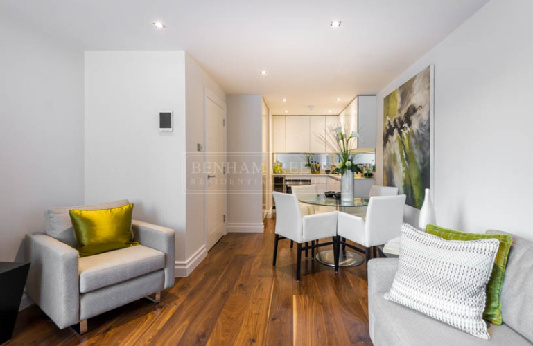 1 bedroom flat to rent in The Hansom, Bridge Place, Victoria, SW1-image 1