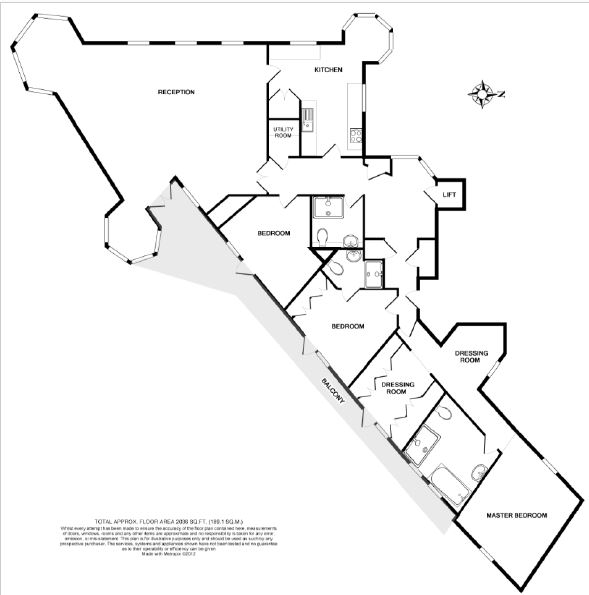 3  bedrooms flat to rent in Tarnbrook Court, Belgravia, SW1W-Floorplan