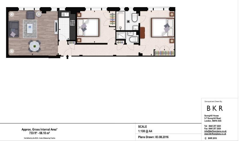2 bedrooms flat to rent in Hill Street, Mayfair, W1J-Floorplan