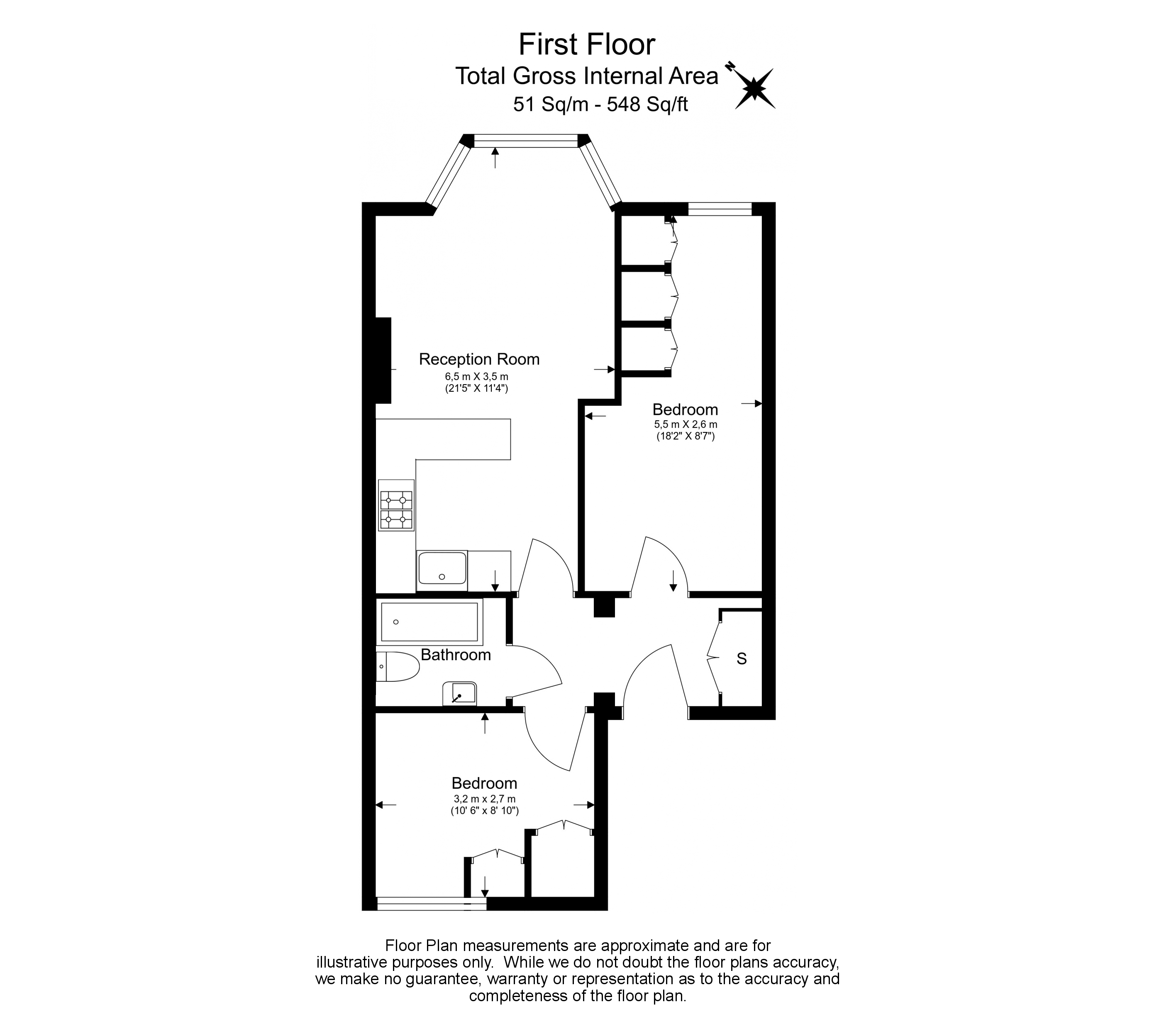 2 bedrooms  for sale in 28 Coleherne Road, Chelsea, SW10-Floorplan