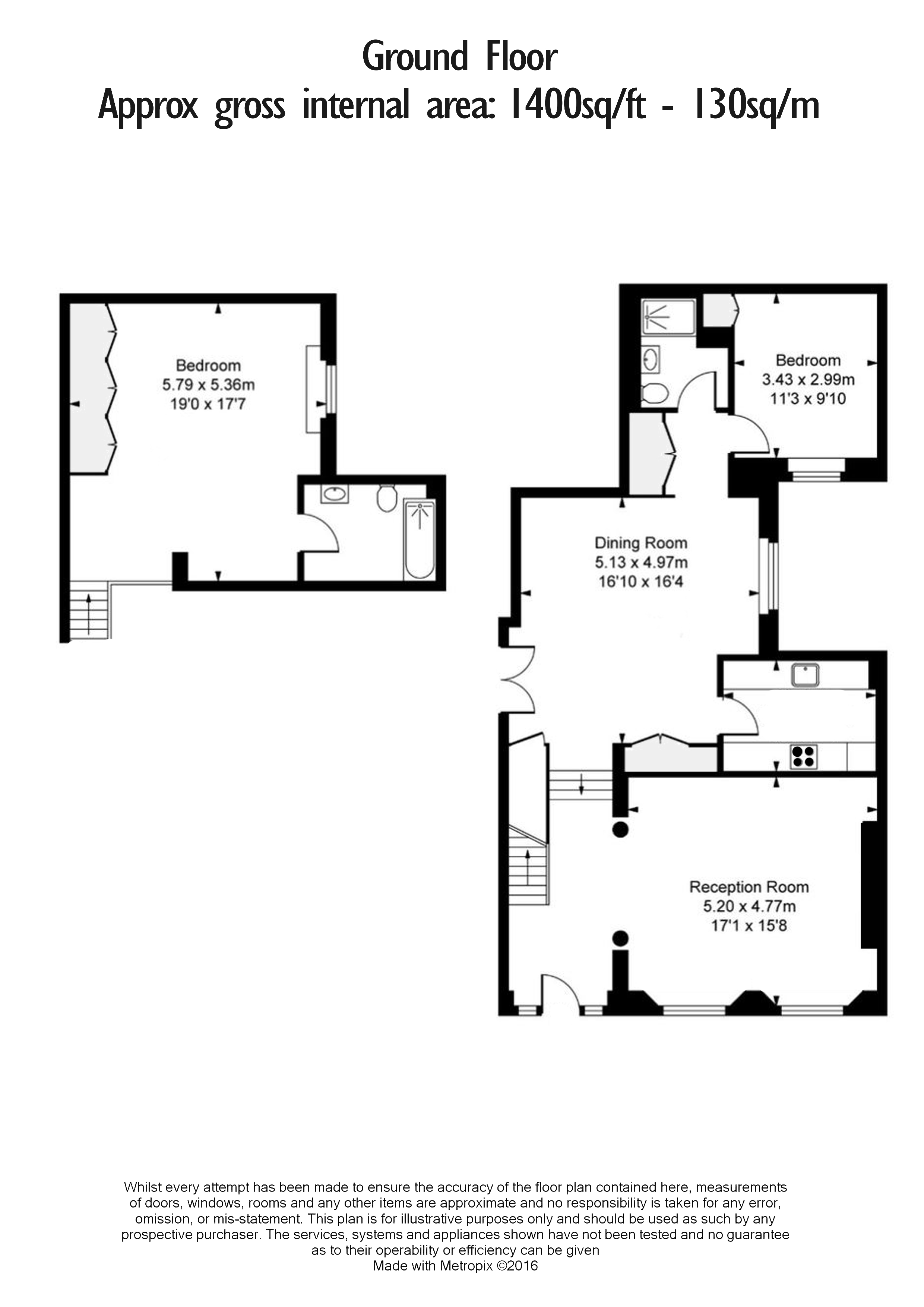 2  bedrooms flat to rent in The Lancaster, Hyde Park W2-Floorplan