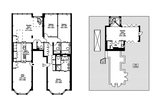 3 bedrooms flat to rent in Imperial House, Kensington, W8-Floorplan