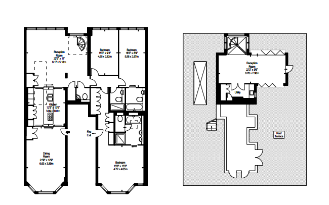 3  bedrooms flat to rent in Young Street, Imperial House, W8-Floorplan