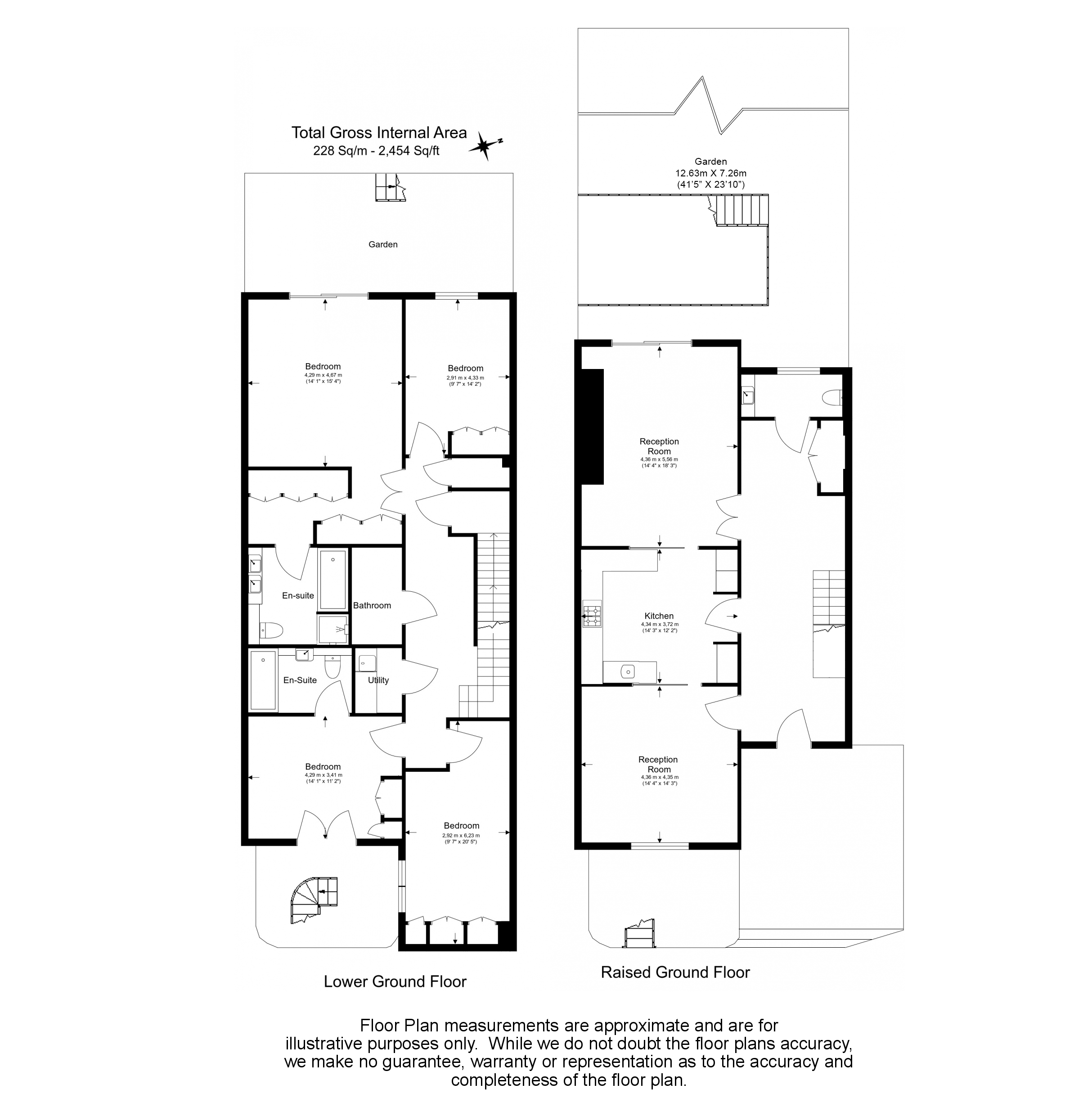 4 bedrooms flat to rent in Thornwood Gardens, Kensington, W8-Floorplan