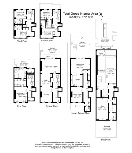 5 bedrooms house to rent in Holland Park, Kensington, W11-Floorplan